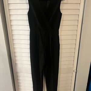 Elegant Black Sleeveless Jumpsuit